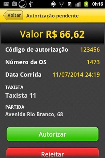 Taxiando Cliente截图5