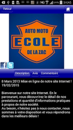 Auto ecole de la zac截图5