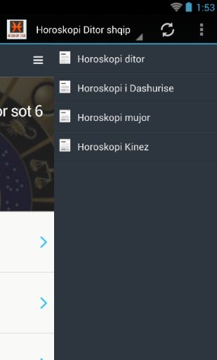 Horoskopi Ditor shqip截图2