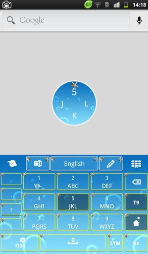 Starfish Keyboard Theme截图7