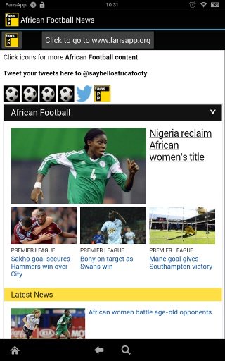 African Football News FansApp截图2