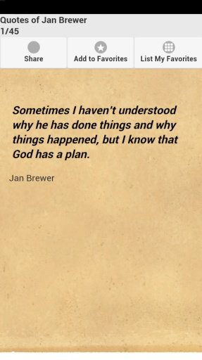 Quotes of Jan Brewer截图1