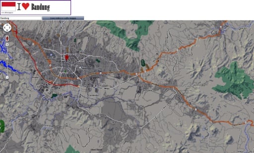 Bandung map截图1