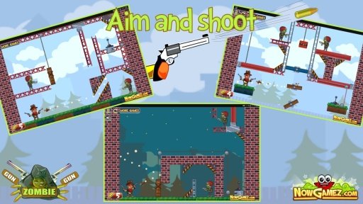 Gun Zombie Gun - shooting game截图2