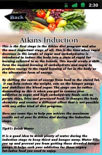 Atkins Induction截图5