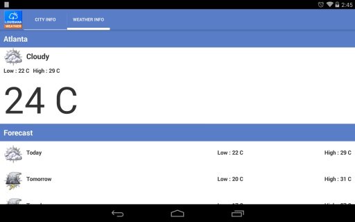Louisiana Weather截图4