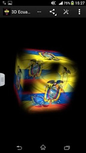 3D Ecuador Football LWP截图1