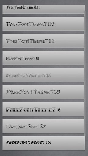 Tattoo FlipFont Free截图5