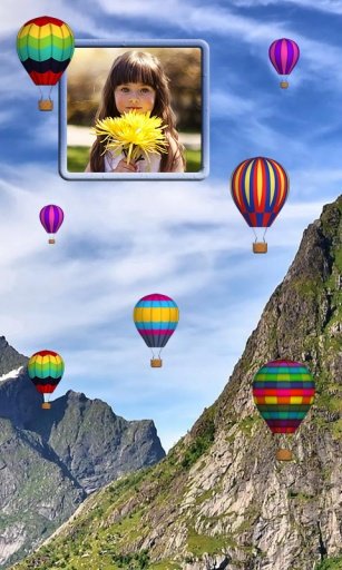 Parachute Photo Live Wallpaper截图4