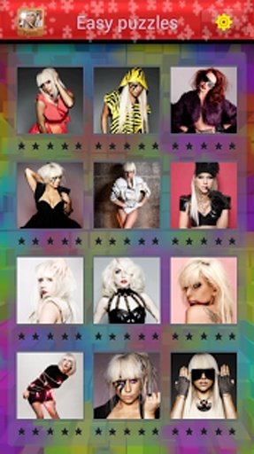 Lady Gaga Puzzle截图5