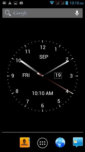 Analog Clock Wallpaper截图3