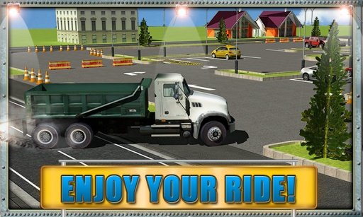 Road Truck Parking Madness 3D截图6