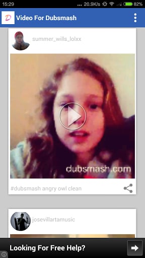 Video Player For Dubsmash截图3