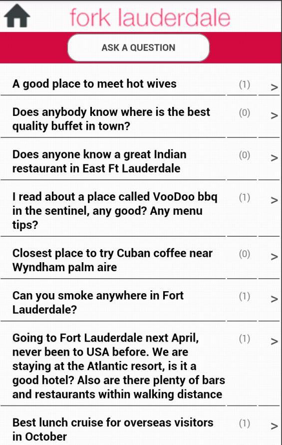 Fork Lauderdale Dining App截图5