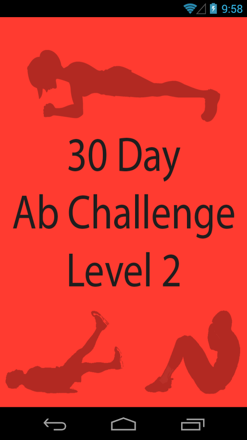 30 Day Abs Challenge Level 2截图1