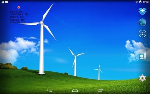 Wind turbines - meteo station截图2