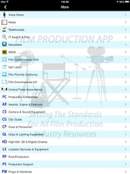 Film Production App截图