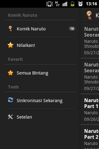 Komik Naruto截图1