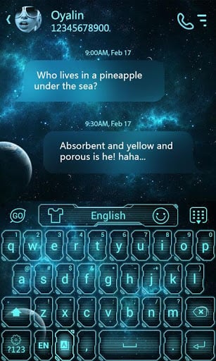 Future GO Keyboard Theme截图1