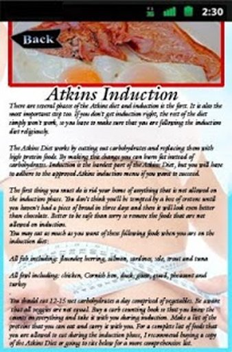 Atkins Induction截图8