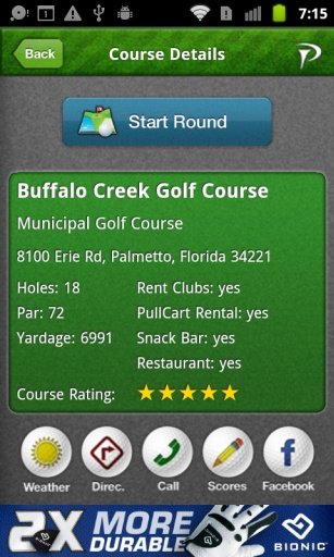 Buffalo Golf GPS截图2