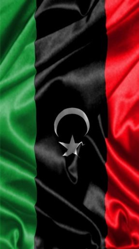 Libya flag water effect LWP截图1