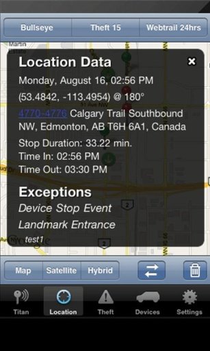 Titan GPS截图4
