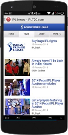 Cricket IPL 2014截图4