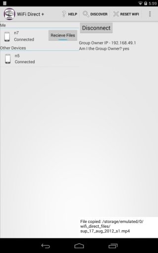 Wifi Direct +截图1