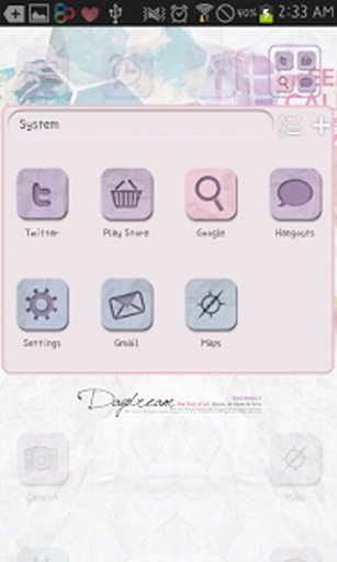 Daydream go launcher theme截图2