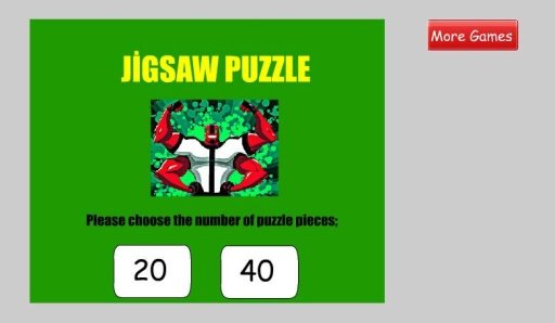 Ben 10 Fourarms Puzzle Game截图1