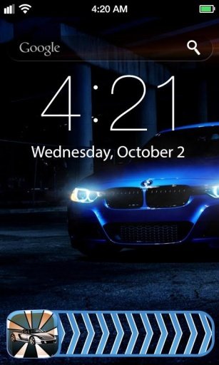 Sports Car Lock Screen截图5