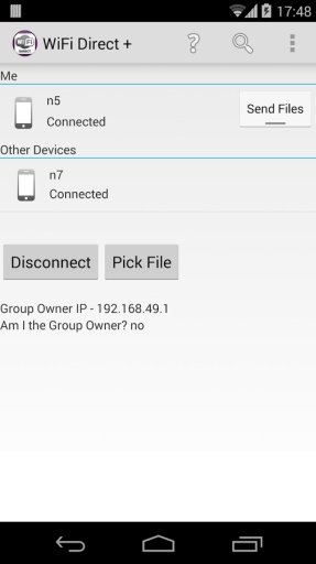 Wifi Direct +截图3