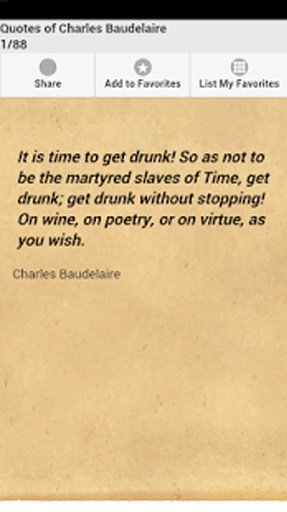 Quotes of Charles Baudelaire截图2