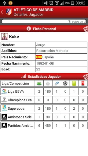 Atl&eacute;tico de Madrid M&oacute;vil截图3