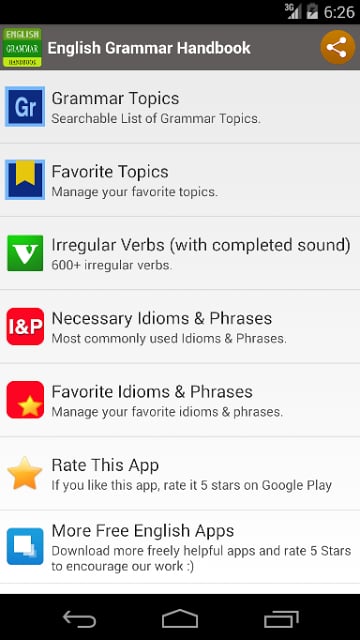 English Grammar Handbook截图1