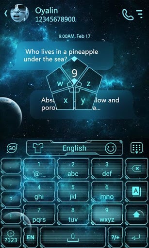 Future GO Keyboard Theme截图2