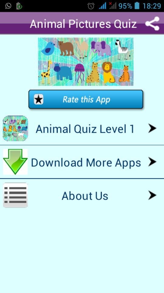 Animal Picture Kids Quiz截图3