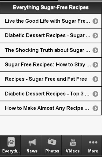 Everything Sugar-Free Recipes截图5