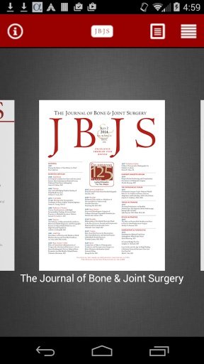 JBJS Journals截图3