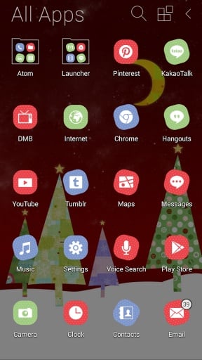 Christmas Tree Atom Theme截图2