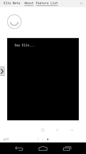 Ello App Unofficial截图1