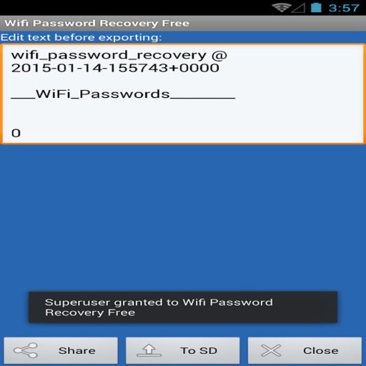 Wifi password Key recovery截图4