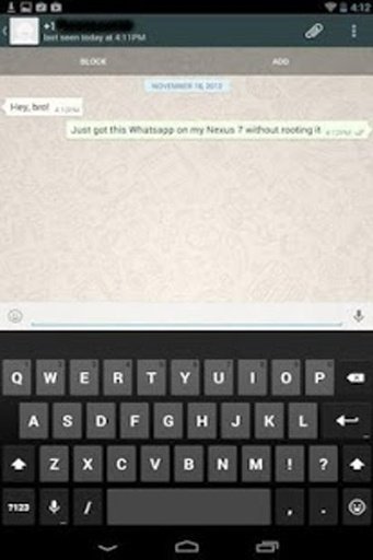 WhatsApp para Tablet PC截图3