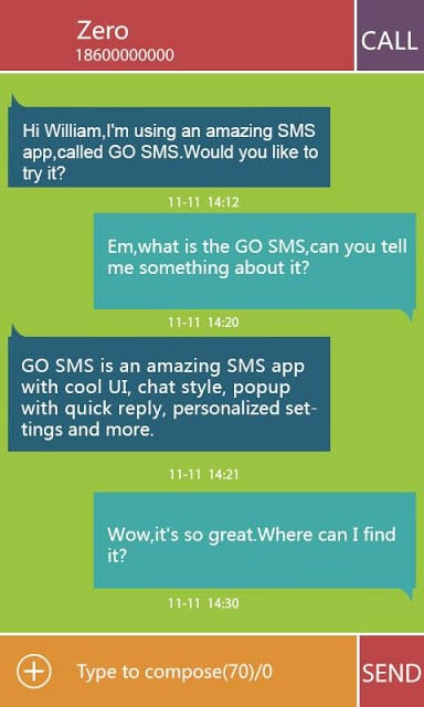 GO SMS PRO COLORBOX THEME EX截图9