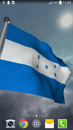 Honduras Flag - LWP截图4