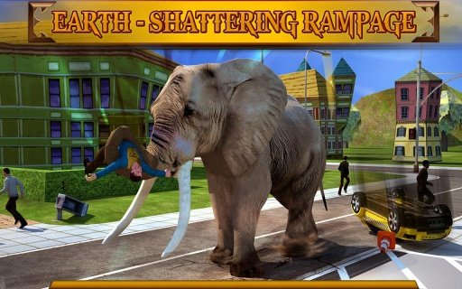 Angry Elephant Attack 3D截图1