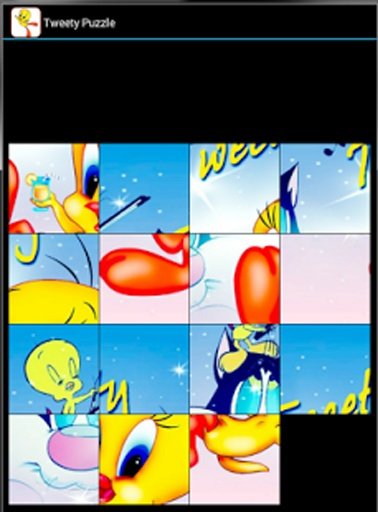 Tweety Bird Slide Puzzle截图3