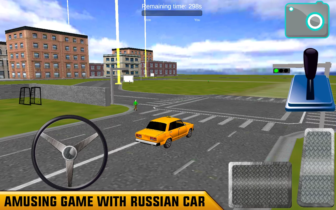 Russian Taxi Sim 3D截图1