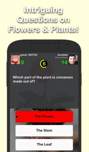 Flowers &amp; Plants Quiz Game截图3